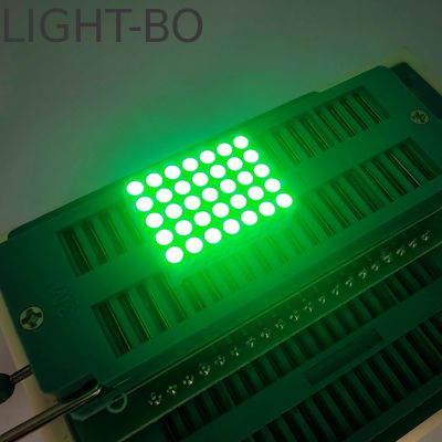 سعر جيد 1.9 ملم الكاثودية المشتركة DOT مصفوفة LED الخضراء النقية الانترنت