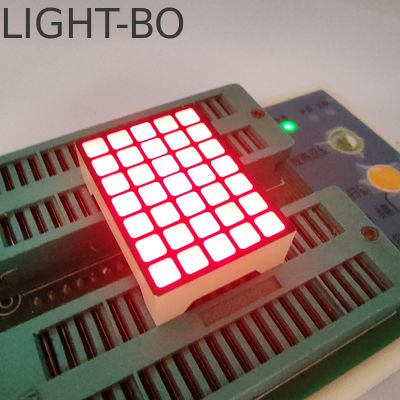 5 * 7 مربع DOT مصفوفة LED العرض الأحمر الساطع الخارق لمؤشر أرضية المصعد