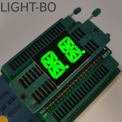 شاشة LED الكاثودية الحرفية والرقمية الشائعة رقم 2 13.8 ملم 14 قطعة