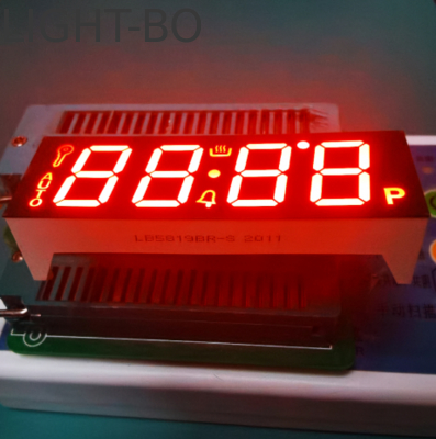 Ultra Red 4 Digit 7 Segment LED Display Common Anode لمراقب توقيت الفرن