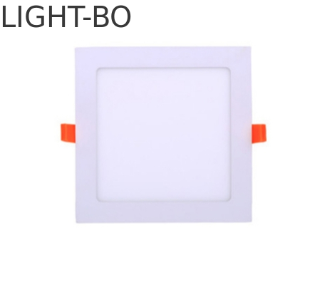15W كفاءة عالية 195x195mm زاوية شعاع 120 درجة ضوء LED رقيق جدا للبناء