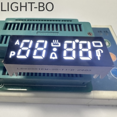 سعر جيد شاشة LED الأبيض فائق الكاثودية الشائعة 7 قطعة 4 أرقام لمراقب الفرن الانترنت