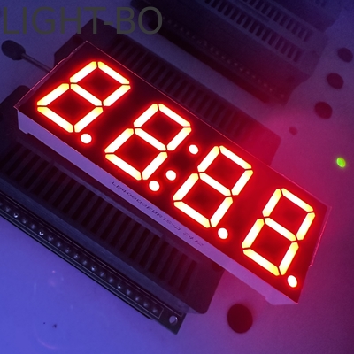 سعر جيد وحدة عرض ساعة LED ذات 4 أرقام باللون الأحمر الفائق الوضوح الانترنت