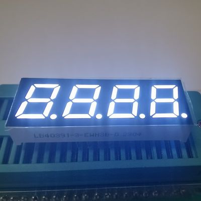 سعر جيد Ultra bright white 4 Digit 7 Segment LED Display 0.39inch Common Anode for instrument panel الانترنت
