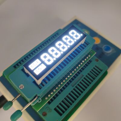 سعر جيد 4-Digit Ultra-Bright White LED Clock Display for Home Appliances الانترنت