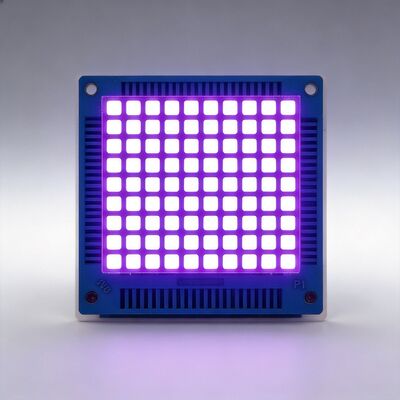 شاشة LED ذات النقطة المربعة 8x8 الأرجوانية المشرقة للغاية للمصاعد