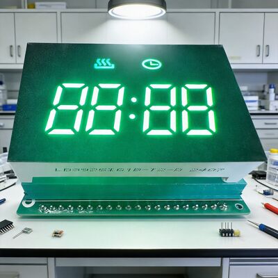 شاشة LED مخصصة ذات 4 أرقام حمراء مشرقة فائقة للقياس الصناعي والأجهزة الرقمية