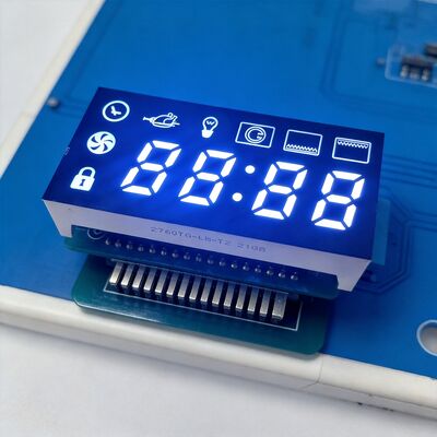 شاشة LED مخصصة بـ 4 أرقام و 7 مقاطع للأفران