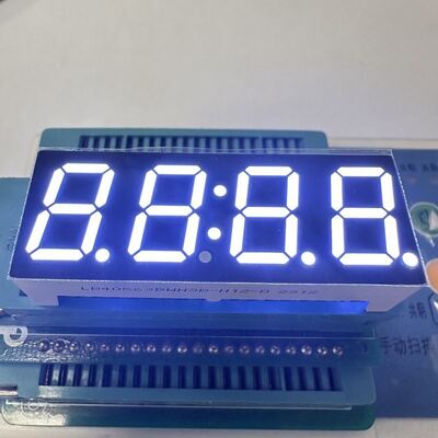 سعر جيد شاشة LED فائقة السطوع باللون الأبيض 14.2 مم بأربعة أرقام و 7 مقاطع للأجهزة المنزلية الانترنت