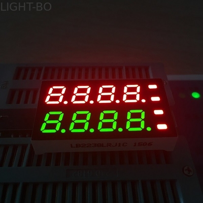 شاشة LED ثنائية اللون مكونة من 8 أرقام وشاشة LED عالية الكثافة