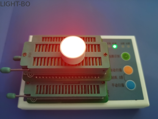 شاشة LED مخصصة للأنود ثلاثية الألوان مستديرة 120mcd