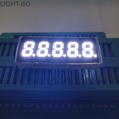 5 أرقام 20mA 120mcd 0.23 '' شاشة LED أنود مشتركة