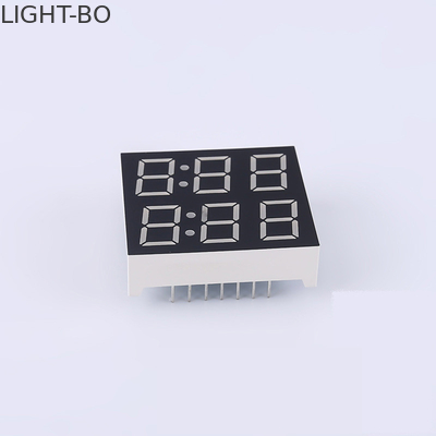 شاشة LED مزدوجة الخط 7 شرائح كاثود مشترك 3 أرقام 0.39 بوصة