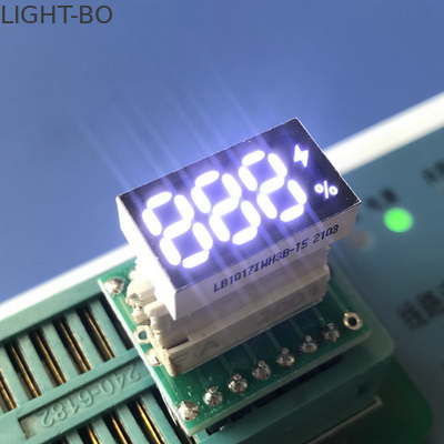 0.32 بوصة 120mcd شاشة LED سبعة قطاعات بنفايات للطاقة