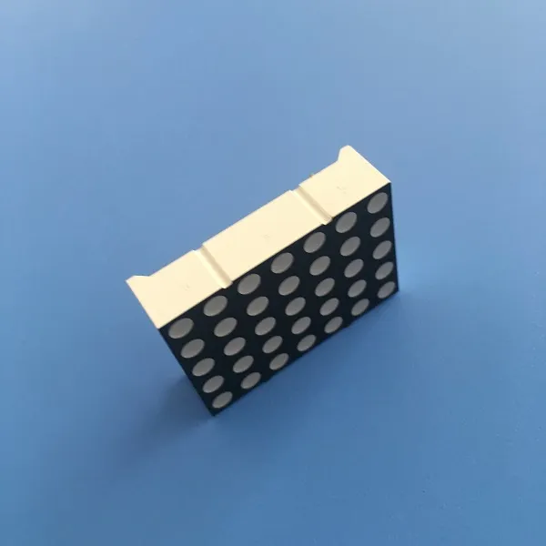 شاشة DOT Matrix LED 3mm Super Bright Yellow للوحات المتحركة / لوحات الرسائل 0