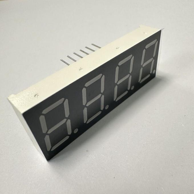 شاشة LED ذات أربع أرقام 0.56-بوصة (14.2 ملم) ذات سبعة أجزاء خضراء نقية ، عادةً ما تكون عبارة عن أنود لللوحات الآلية والأجهزة المنزلية 3