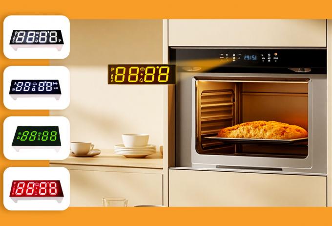 شاشة LED ذات أربع أرقام 0.56-بوصة (14.2 ملم) ذات سبعة أجزاء خضراء نقية ، عادةً ما تكون عبارة عن أنود لللوحات الآلية والأجهزة المنزلية 6