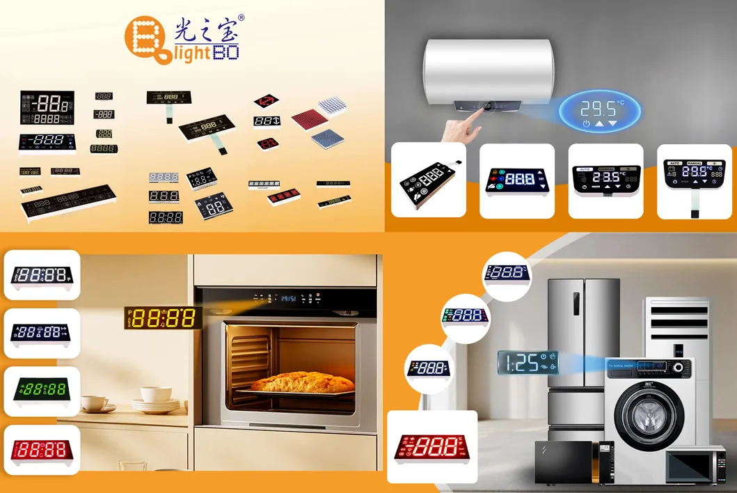 عرض LED ذو 7 أقسام بالأبيض فائق الأضواء / الأزرق 2