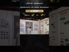 شاشة LED بيضاء نقية مكونة من 16 شريحة لمنتجات الوسائط المتعددة للمؤشرات الرقمية