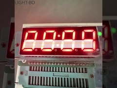 شاشة LED ذات أربعة أرقام ذات سبعة أقسام ذات لون أحمر مشرق للغاية للطباخ الحثي