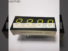 4 أرقام 7 قطعة عرض LED الكاثودية المشتركة الأبيض فائق 7.62mm لمؤشر درجة الحرارة
