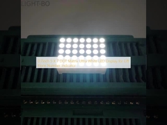0.7 بوصة 5 × 7 نقطة مصفوفة Ultra White LED Display لمؤشر رقم الطابق المصعد