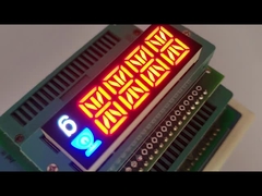 شاشة LED أبجدية رقمية مخصصة فائقة الأحمر/الأبيض/الأزرق ذات 4 أرقام و14 مقطعًا