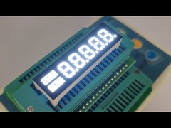 شاشة ساعة LED بـ 7 أجزاء و 5 أرقام بيضاء فائقة السطوع للأجهزة المنزلية