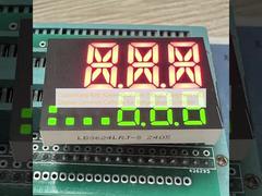 Customized Red /Green Dual Line 3 Digit 7 Segment LED Display Common Cathode for Temperature Controller