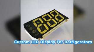شاشة LED مخصصة للتحكم في درجة حرارة الثلاجة