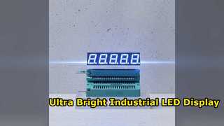 شاشة LED فائقة السطوع لأنظمة التحكم الصناعية