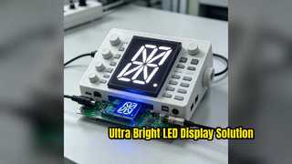 شاشة LED زرقاء ساطعة للغاية مكونة من 16 قطعة للمصاعد