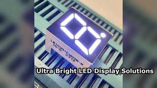شاشة LED مقاس 0.39 بوصة مكونة من 7 أجزاء للوحات العدادات